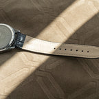 Relógio Masculino de Couro Luminous Blue Steel 41mm