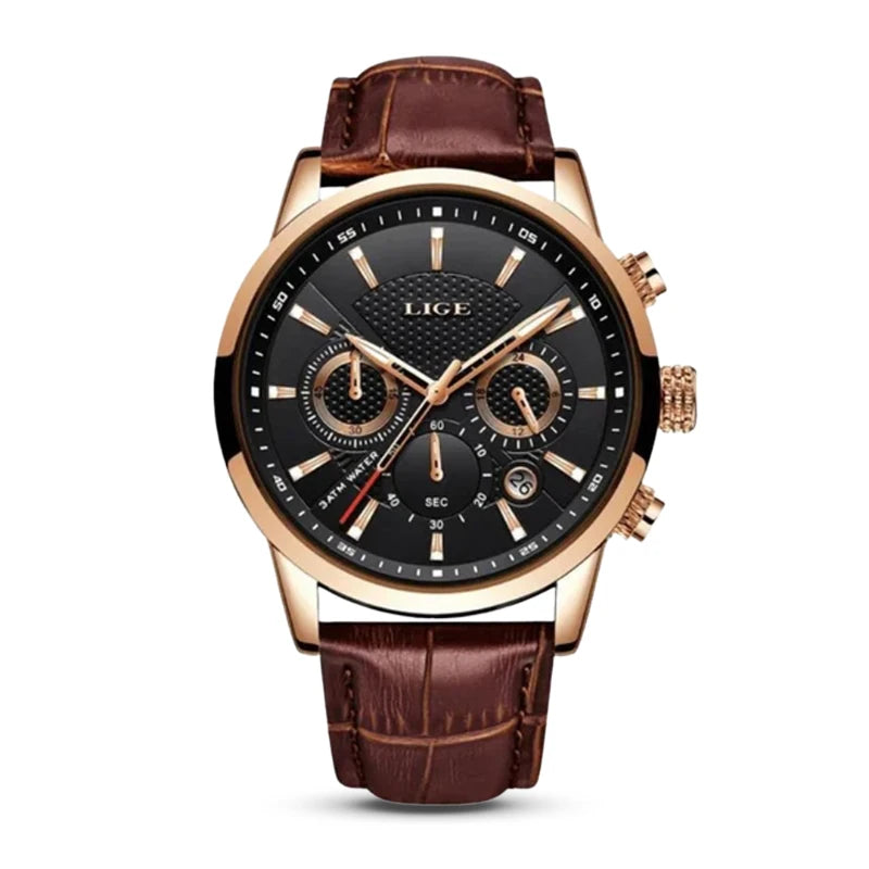 Relógio Ferren Gold Black 42mm