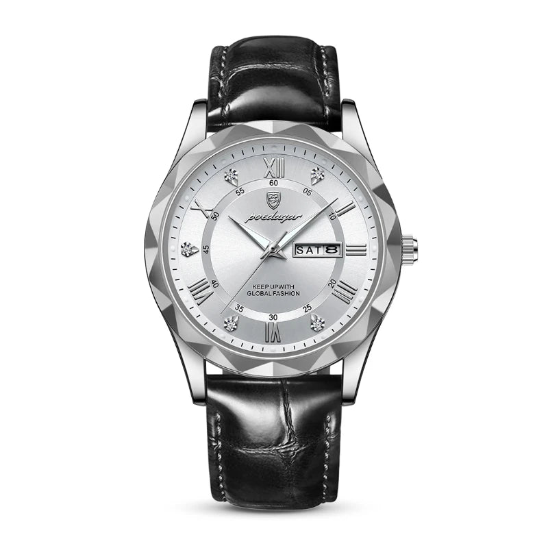 Relógio Luminous Silver White 41mm