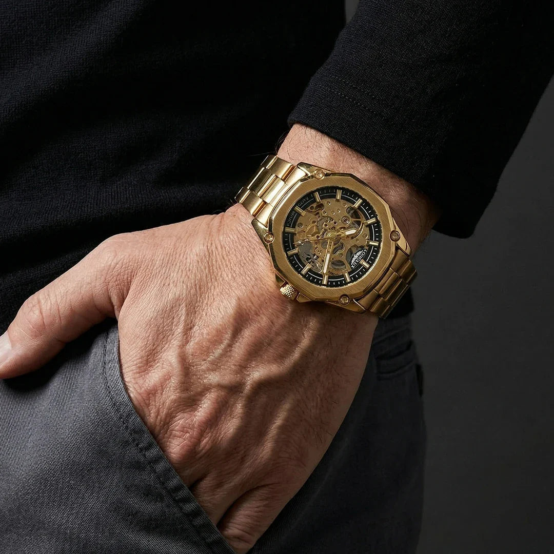 Relógio Authentic Gold 41m