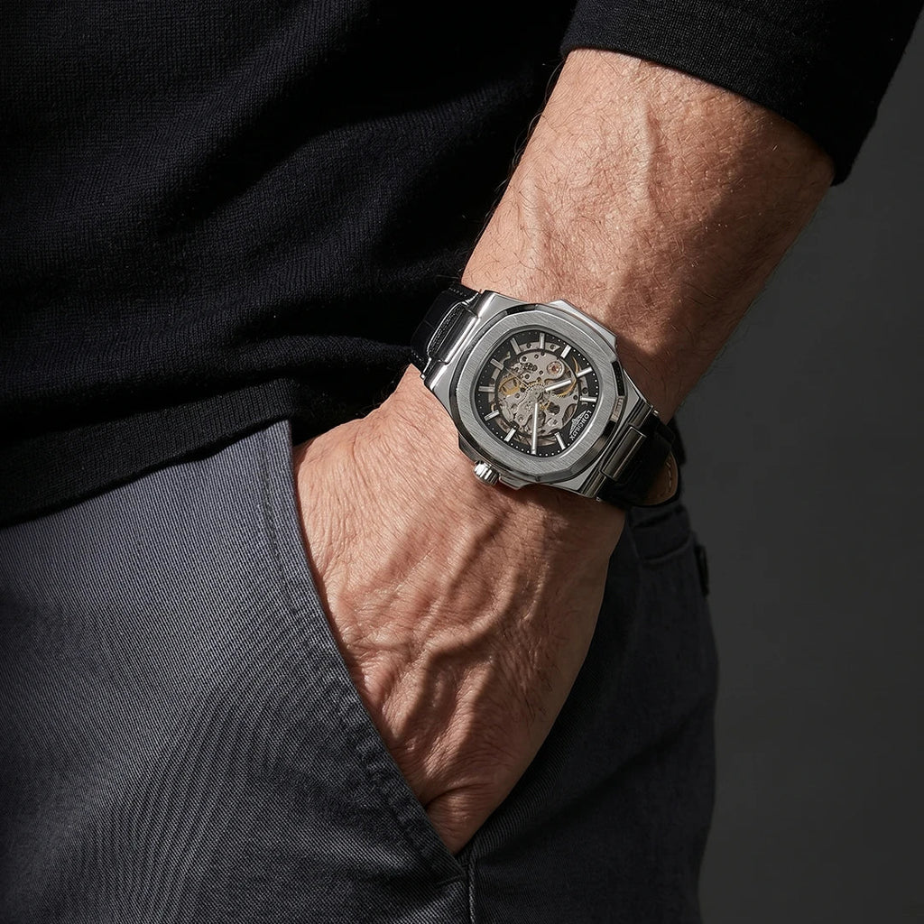Relógio Essence Silver 42mm