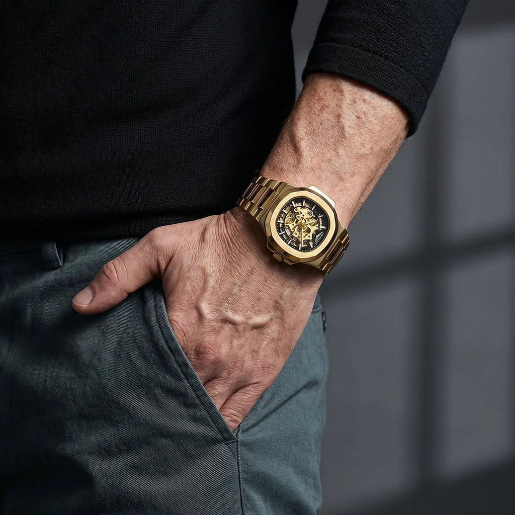 Relógio Prestige Gold 41mm