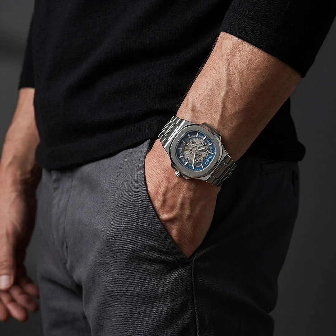 Relógio Prestige Silvery 41mm