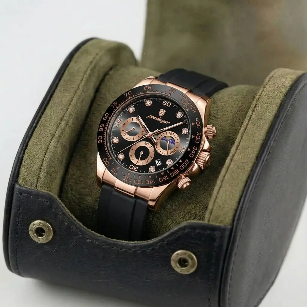 Relógio Masculino Imperium Gold Black 42mm
