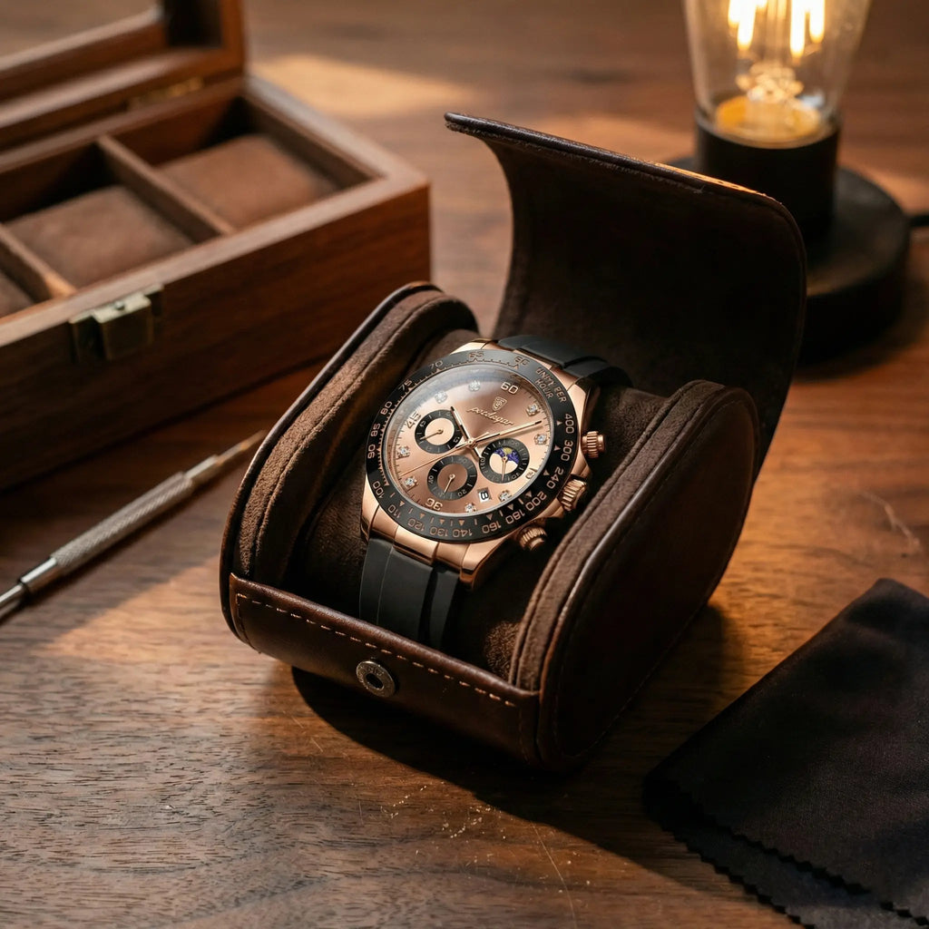 Relógio Masculino Imperium Rose Gold 42mm