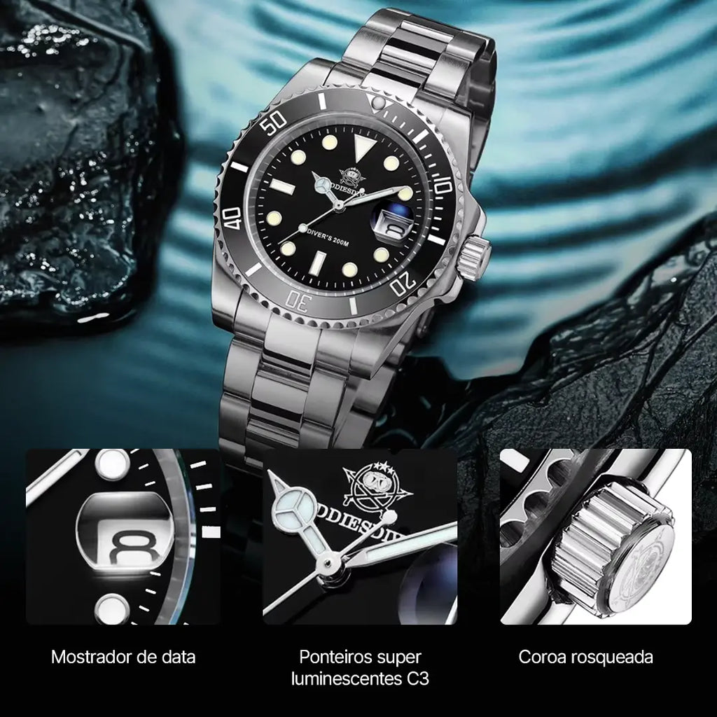 Relógio Masculino Momentum Black 41mm