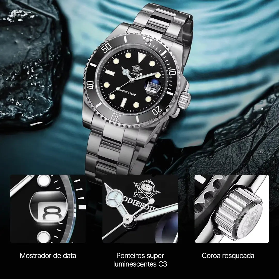 Relógio Masculino Momentum Black 41mm