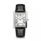 Relógio Maculino de Couro Solenne Black